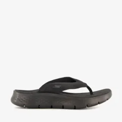 Skechers Heren teenslippers zwart New