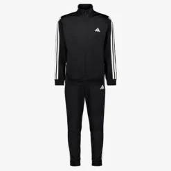 Adidas Heren trainingspak zwart wit Discount