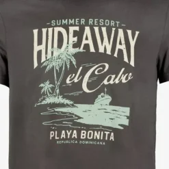 Unsigned Heren T-shirt donkergrijs Online