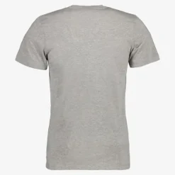 Unsigned Heren T-shirt grijs ronde hals Clearance