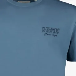 Produkt Heren T-shirt met backprint blauw New