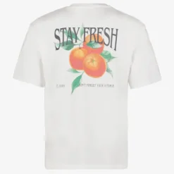 Produkt Heren T-shirt met backprint wit Best