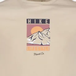 Unsigned Heren T-shirt met opdruk beige Online