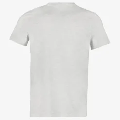 Unsigned Heren T-shirt met opdruk grijs