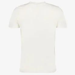 Unsigned Heren T-shirt met opdruk wit Outlet