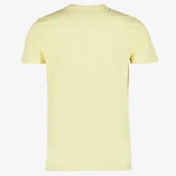 Unsigned Heren T-shirt met tekst geel Best