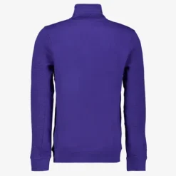 Unsigned Heren vest met structuur blauw Online