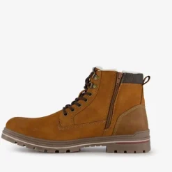 Blue Box Heren veterboots bruin New