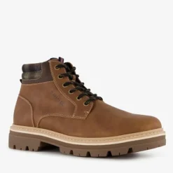 s.Oliver Heren veterboots bruin/cognac Best