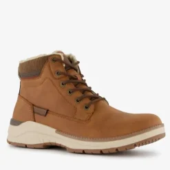 Blue Box Heren veterboots cognac Hot