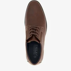Emilio Salvatini Heren veterschoenen bruin