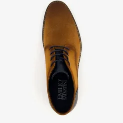Emilio Salvatini Heren veterschoenen cognac Clearance