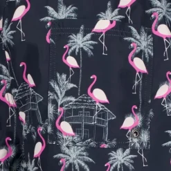 Produkt Heren zwemshort flamingo zwart Best
