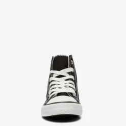 Scapino Hoge canvas dames sneakers zwart