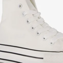 Blue Box Hoge dames gympen met plateauzool wit Discount