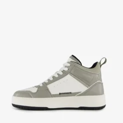 Only Shoes Hoge dames sneakers grijs wit Best