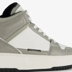 Only Shoes Hoge dames sneakers grijs wit Best