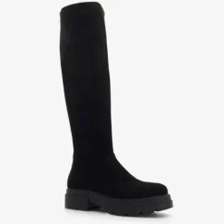 Blue Box Hoge dames stretch boots zwart Discount
