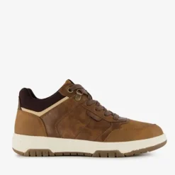 Blue Box Hoge heren sneakers cognac Best