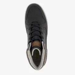 Blue Box Hoge heren sneakers zwart Best