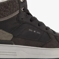 Blue Box Hoge heren sneakers zwart Best