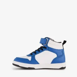 Blue Box Hoge jongens sneakers blauw wit New