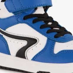 Blue Box Hoge jongens sneakers blauw wit New