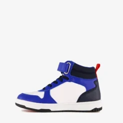 Blue Box Hoge jongens sneakers blauw rood Clearance