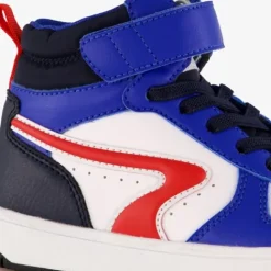 Blue Box Hoge jongens sneakers blauw rood Clearance