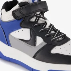 Blue Box Hoge jongens sneakers blauw wit Hot