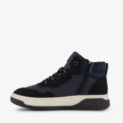 Blue Box Hoge jongens sneakers blauw