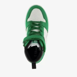 Blue Box Hoge jongens sneakers groen wit