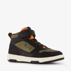 Blue Box Hoge jongens sneakers legergroen Clearance