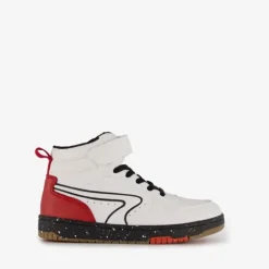 Blue Box Hoge jongens sneakers met rode details Hot