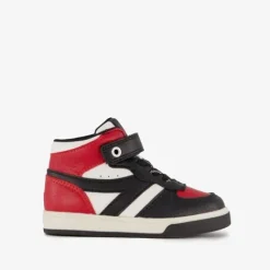 Blue Box Hoge jongens sneakers rood zwart Sale