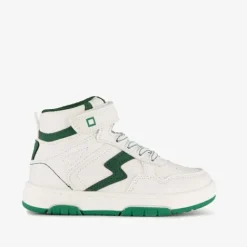 Blue Box Hoge jongens sneakers wit groen