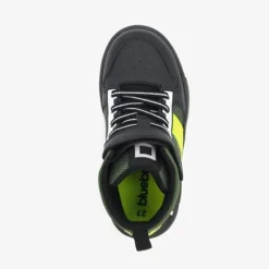 Blue Box Hoge jongens sneakers zwart groen