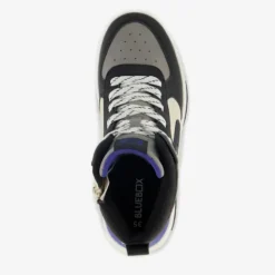 Blue Box Hoge jongens sneakers zwart grijs Online