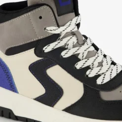 Blue Box Hoge jongens sneakers zwart grijs Online