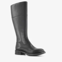 Harper Hoge leren dames laarzen zwart Sale