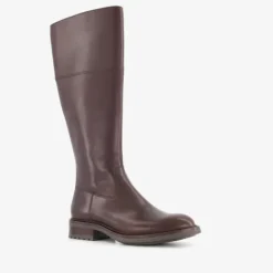 Harper Hoge leren dames laarzen bruin Outlet