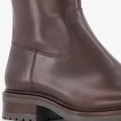 Harper Hoge leren dames laarzen bruin Outlet