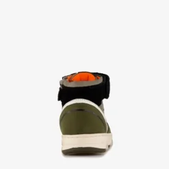 Braqeez Hoge leren jongens sneakers groen Online
