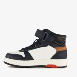 TwoDay Hoge leren jongens sneakers donkerblauw Outlet