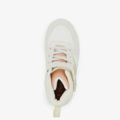 Blue Box Hoge meisjes sneakers beige metallic New