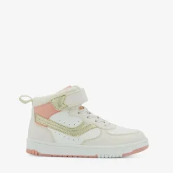 Blue Box Hoge meisjes sneakers beige metallic New