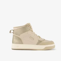 Blue Box Hoge meisjes sneakers goud Clearance