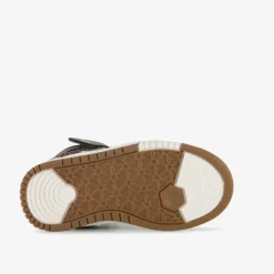 Blue Box Hoge meisjes sneakers met panterprint details bruin Hot