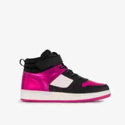 Blue Box Hoge meisjes sneakers roze metallic Online