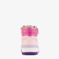Blue Box Hoge meisjes sneakers roze paars
